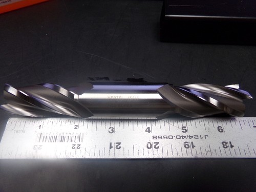 Hertel Vierkant-Schaftfräser: 15/16 Zoll Durchmesser, 1-7/8 Zoll LOC, 4 Flöte, (C) - Bild 1 von 5