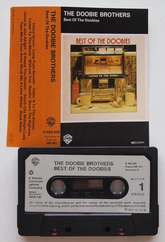 DOOBIE BROTHERS - BEST OF (WARNER K456308) EARLY 80s EUROPE CASSETTE TAPE - Picture 2 of 3