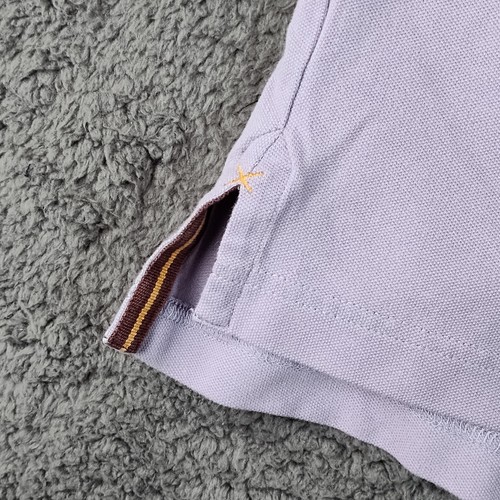 Tori Richard Polo Shirt Mens XL Purple Lavender Solid Short Sleeve Casual Logo - Bild 8 von 11