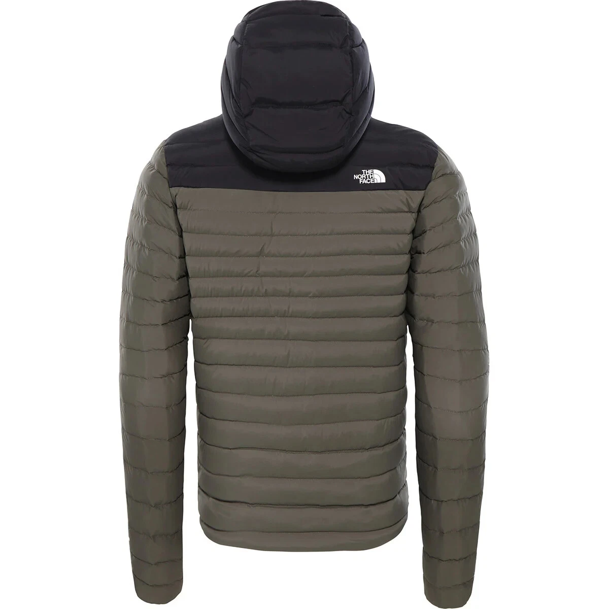 North face stretch down hooded best sale jacket