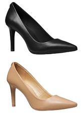 Michael Kors Dorothy Flex Pump Heel Shoe Black/Camel 5/6/7/8/9/9.5/10 Nib