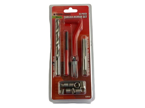 Thread Repair Set Kit M6 M8 M10 M12 Helicoil Tap Drill Threads Repairing Helicoi - Picture 34 of 50