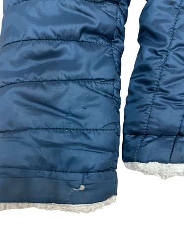 The North Face Girls Mossbud Swirl Jacket Reversible Size S (7-8) Blue - Picture 5 of 9