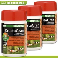 Dennerle 3 X 100 Ml Crustagran Hauptfutter Garnelen Krebse Aquarium Aufzucht