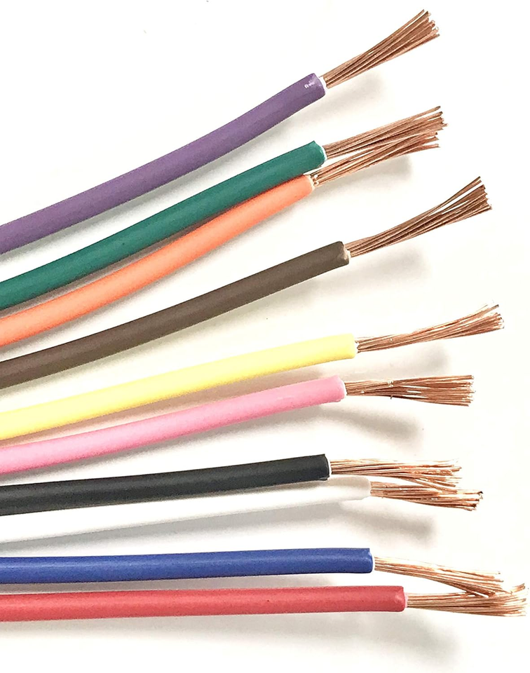 Automotive Wire 16 AWG HIGH Temp GXL Stranded Pure Copper Wire 10 ...