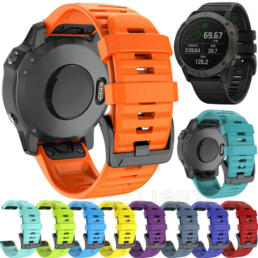 Comprar Correa de silicona de 26mm para Garmin Fenix ​​7X 6X/6X