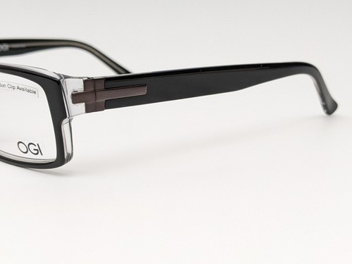 OGI Evolution 6000 106 Eyeglasses Frames Japan: Black Crystal / 55-17-140 - Picture 5 of 11