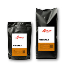 Whiskey Flavoured Coffee Beans or Ground Sugar-free Vegan Gluten-free UK