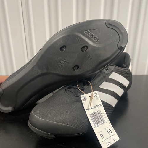 Adidas The Road Shoe Cycling Black Shoes Men’s Size 9 FW4457 New - Picture 3 of 11