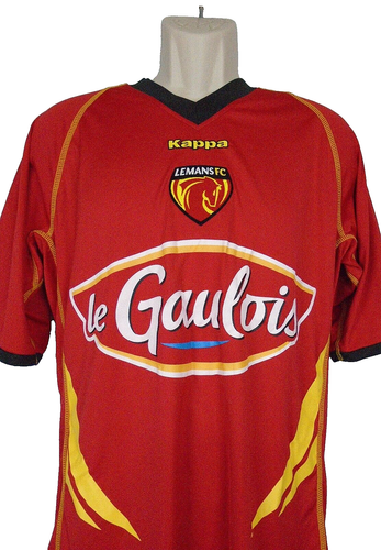 NWT Kappa Shirt Le Mans FC le Gaulois Football Embroidered Men's Size XL - Picture 3 of 9
