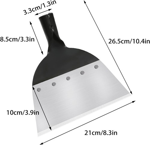 Gartenschaufel, Unkraut Entferner Gerät, Stoßscharre, Multifunktional Gartenwerk - Bild 2 von 7