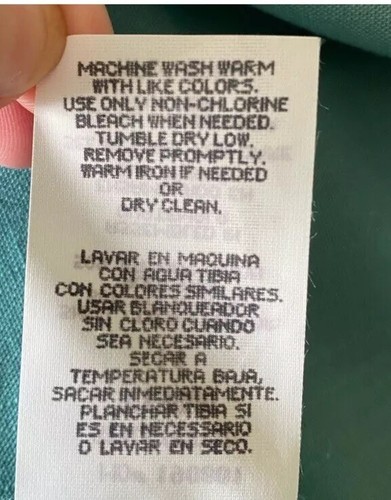 NWT, Sag Harbor Teal Lightweight Relaxed Fit Machine Washable Blazer, Sz. 14 - Picture 12 of 12