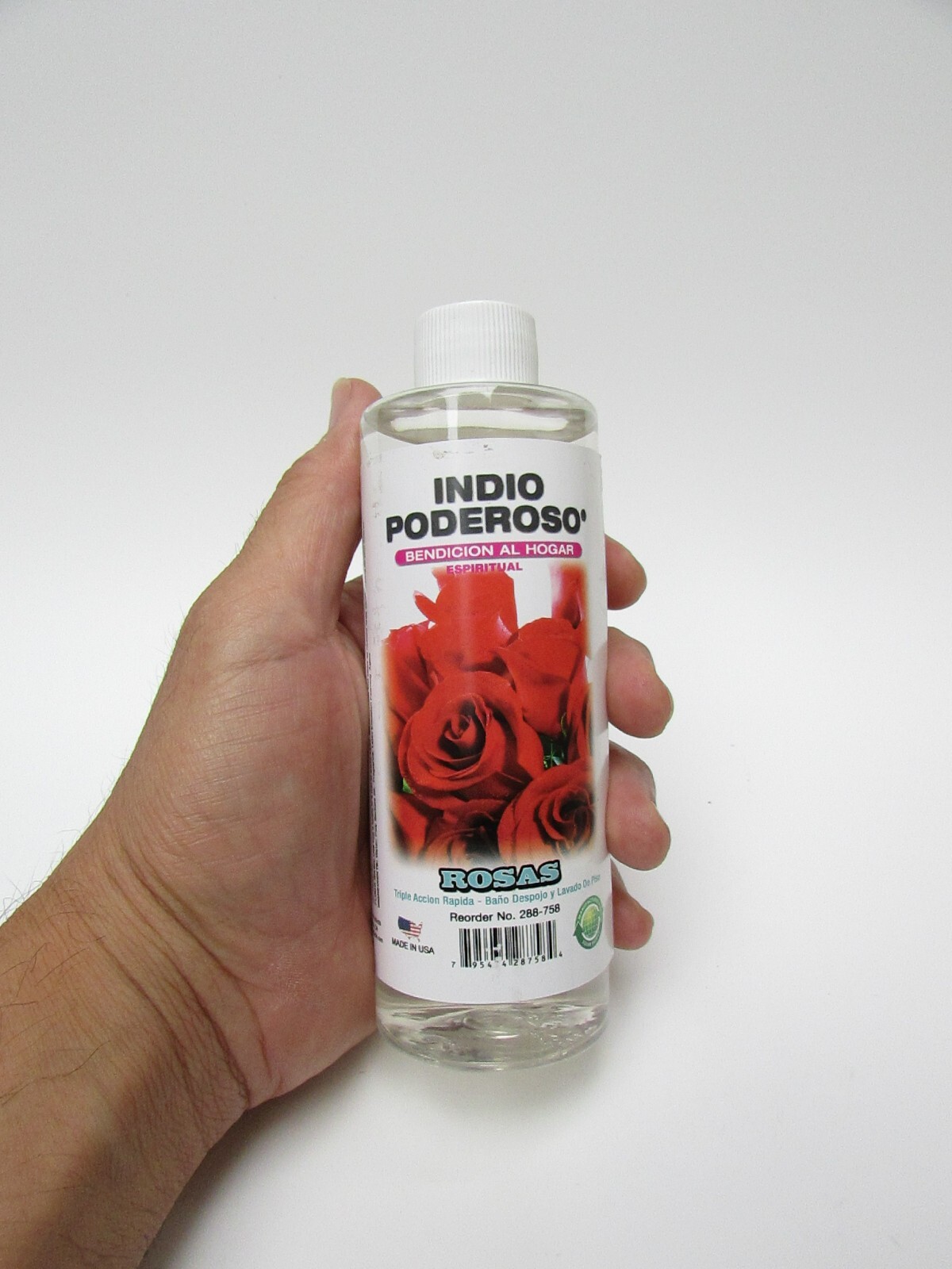 Rosas Agua Para Bano Espiritual / Rose's Spiritual Cleanse Bath 8 fl oz