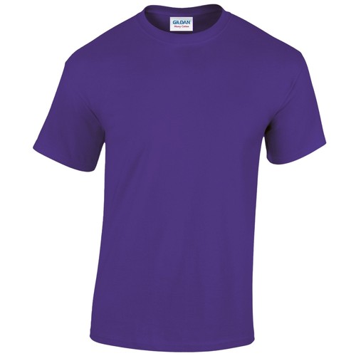GILDAN - T-shirt uomo cotone pesante maglietta manica corta taglie forti XXL - 5XL cotone - Foto 180 di 341