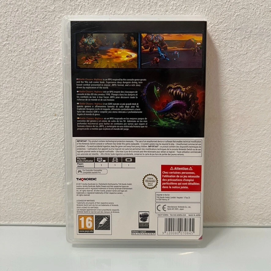 Battlechasers: Nightwar, Nintendo Switch, USATO, foto 2 di 5