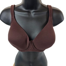 Victoria Secret Body By Shaping Full Coverage 36 DD Brown Lined Underwire Bra
