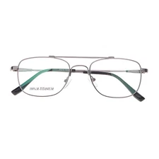 Men's Flexible Titanium Alloy Full Rim Eyeglasses Frames Optical Eyewear RX Able