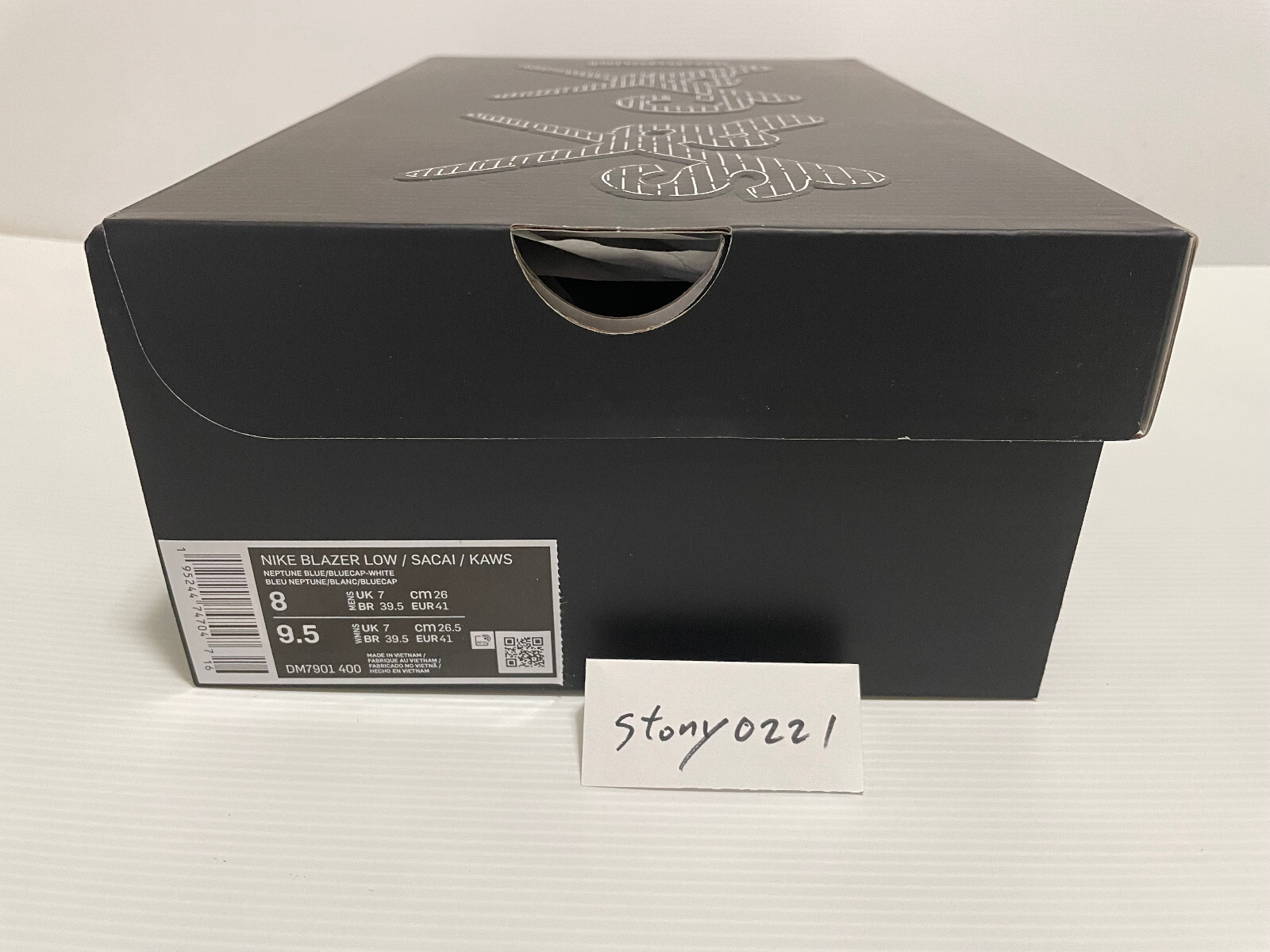 SACAI X NIKE Nike Blazer x Sacai x KAWS blu 8