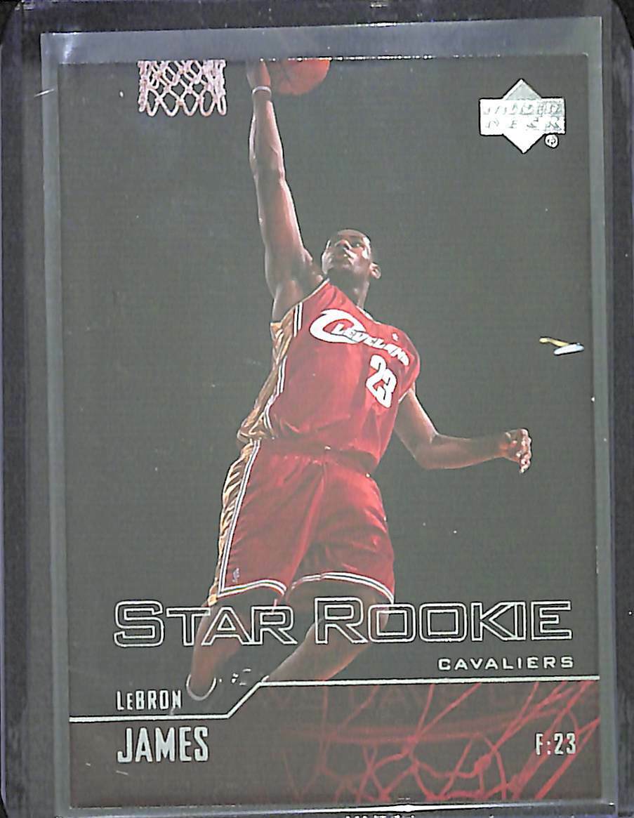 2003-04 Upper Deck Star Rookie #301 LeBron James Please Read 2003-04 Upper Deck Star Rookie #301 LeBron James Please Read