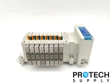 SMC EX260SEC4 Fieldbus System + VQC Manifold Assembly with WARRANTY