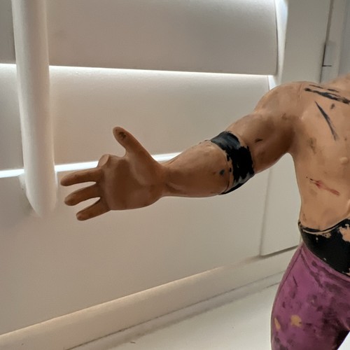 WWF LJN Superstars 1987 Jim The Anvil Neidhart Wrestling Action Figure WWE - Picture 2 of 5
