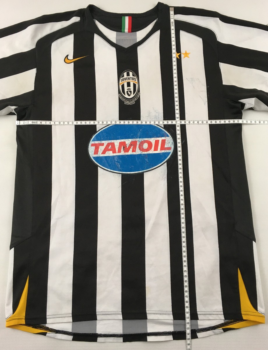 Juventus FC 2005 2006 Nike Tamoil scudetto centanary shirt