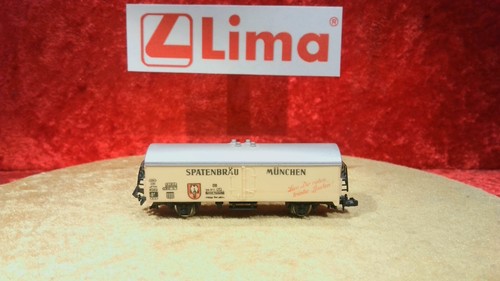 Lima 469 Kühlwagen Bierwagen 2-achsig DB weiß Spatenbräu Ep. IV Spur N 💥[2590] | Zustand: Gebraucht