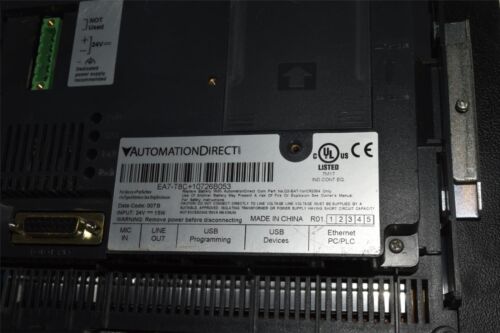 AUTOMATION DIRECT Ea7-t8c+10726b053 Ecran Tactile Panneau D'Affichage (ABL62) - Picture 3 of 3