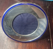 Cornice In Argento 925 Vintage Tonda