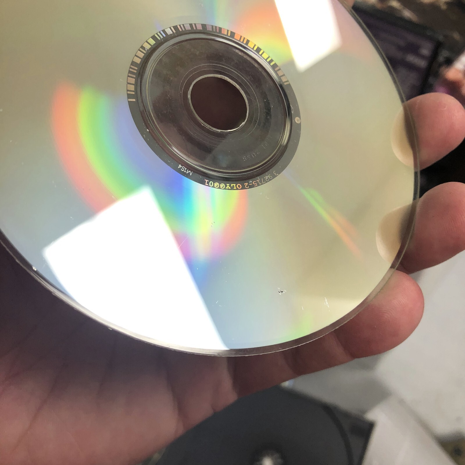 One In A Million by Aaliyah Promo CD (pinhole Damage, Will Not Play