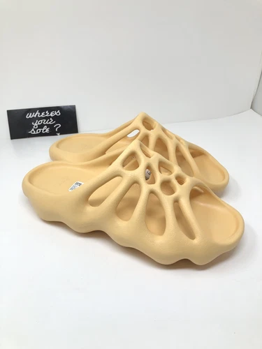 Adidas Yeezy 450 Slide Cream Orange Beige size 10 NEW DS GZ9864