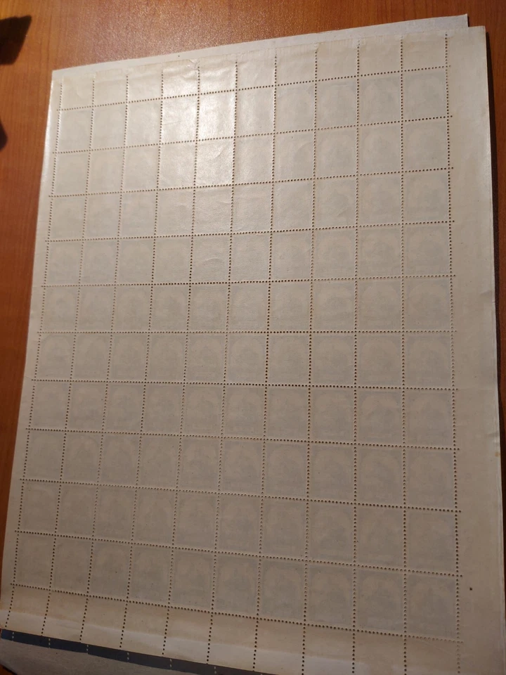 Japanese Occupied Myanmar State Of Burma 10 Cents Full 100 Stamp Sheet MNH WWII - Image 3 of 3