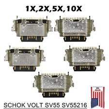 1/2/5/10PCS USB Charger Charging Port Dock Connector For SCHOK VOLT SV55 SV55216