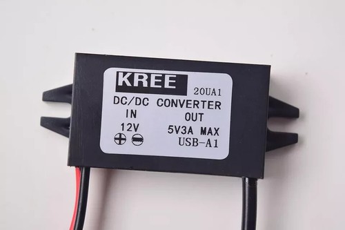 Car Hard Wire Charger 12V to 5V Dual USB Female Port Charging Cable Direct Link - Picture 2 of 6