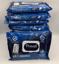 Prevail Adult Wipe or Washcloth 8 x 12" 576 Wipes Home Care New Hospice Lot 10