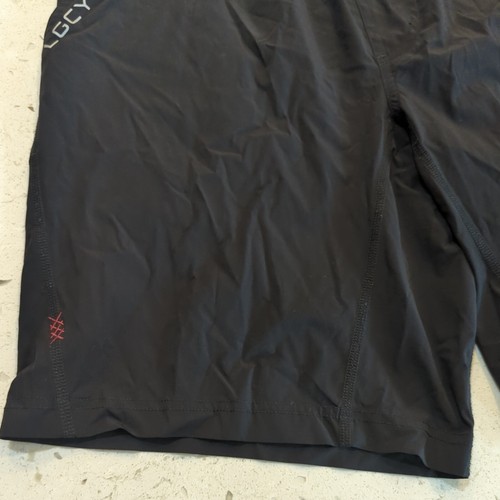 Rhone Gym Shorts Men's Medium Unlined Stretch Black Pocket - Picture 3 of 11
