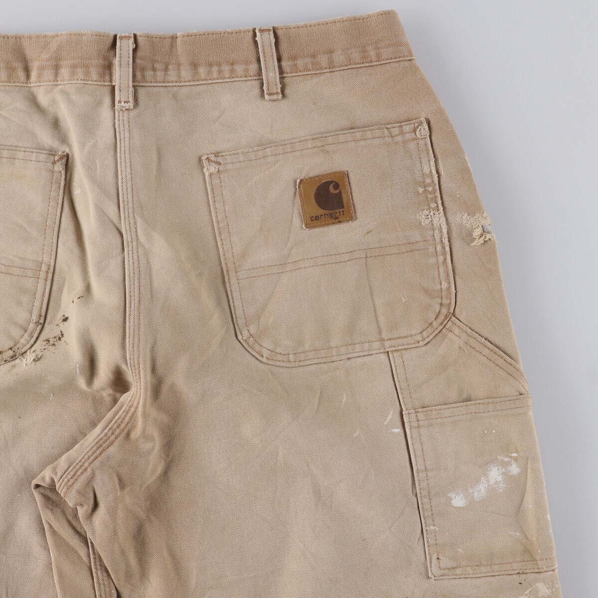 00'S Carhartt Painted Duck Painter Pants Made in USA Men's