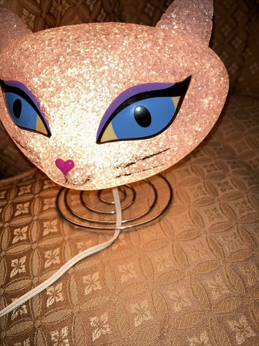 Bratz Petz Pink Cat Panther Lamp Melted Plastic Popcorn Y2K Retro Vintage - Picture 6 of 7