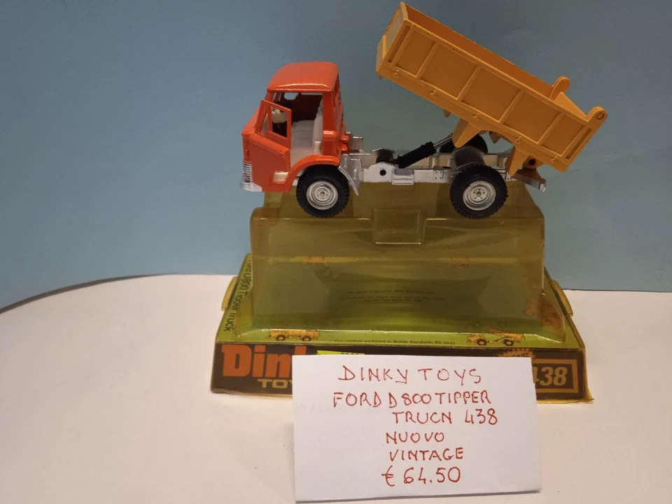 Camion Ford D Scotipper N 438 Die Cast Metal  Dinky Toys Vintage - Immagine 2 di 3