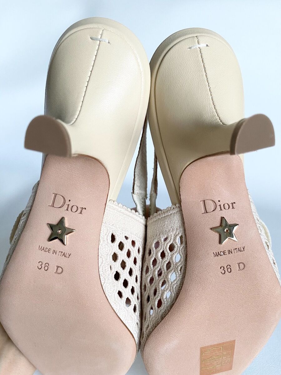 CHRISTIAN DIOR J'ADIOR FABRIC & RIBBON CREAM OFFWHITE CHRISTIAN DIOR J'ADIOR FABRIC & RIBBON CREAM OFFWHITE