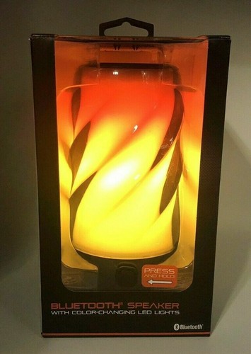 Blackweb Bluetooth Speaker With Color Changing LED Lights Brand New - Picture 2 of 10