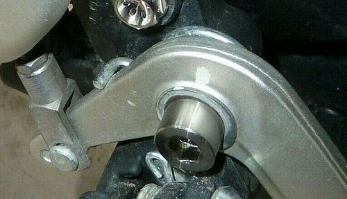 ZERO MOTORCYCLES FXS 2014-2020 Titanium REAR BRAKE PEDAL PIVOT BOLT RACE SPEC - Picture 5 of 6