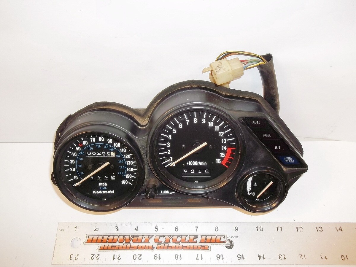 えの KAWASAKI 93 - 02 ZX 6 E ZX6 ZX6E 600 GAUGES GAUGE CLUSTER