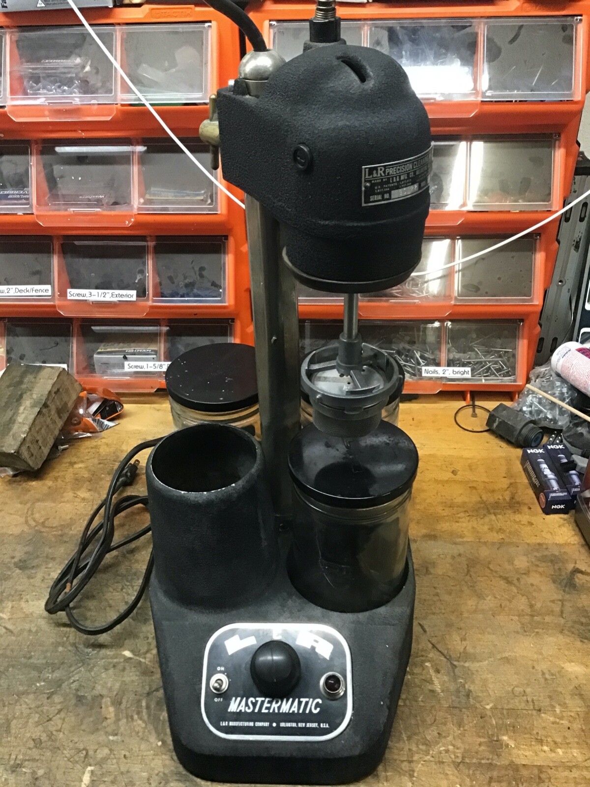 Vintage Watchmaker Tool L&R Mastermatic Watch Cleaning Machine eBay