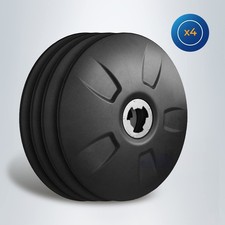Torque 22.5 Aerodynamic Aero Wheel Covers Axle Cover Caps Kit For Semi Truck