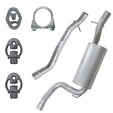 Auspuff Schalldämpferset für Ford C-Max MK1 Fließheck 2.0 TDCi (2007-07/2010)