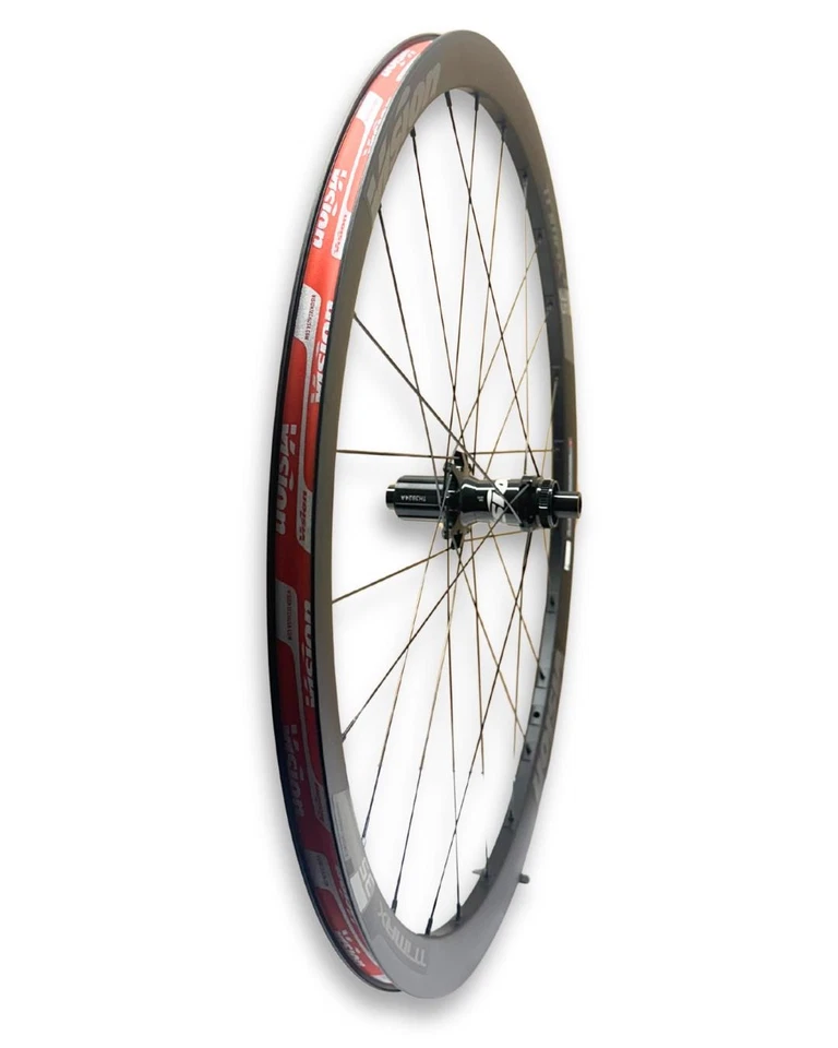 Vision TriMax 35 SC 700c Disc Gravel Wheelset - 12x100/12x142, Centerlock, SH11 - Image 2 of 4