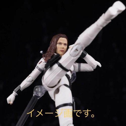 Figura de acción Bandai S.H.Figuarts Black Widow Snow Suit, película MCU... - Imagen 11 de 12