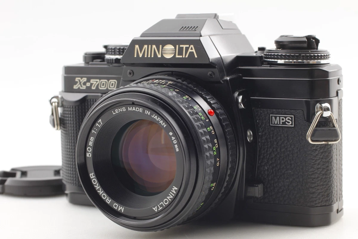 超美品 MINOLTA X-700 シルバー モルト新品交換済 B475 Minolta X-700 SLR Film Cameras for sale | eBay