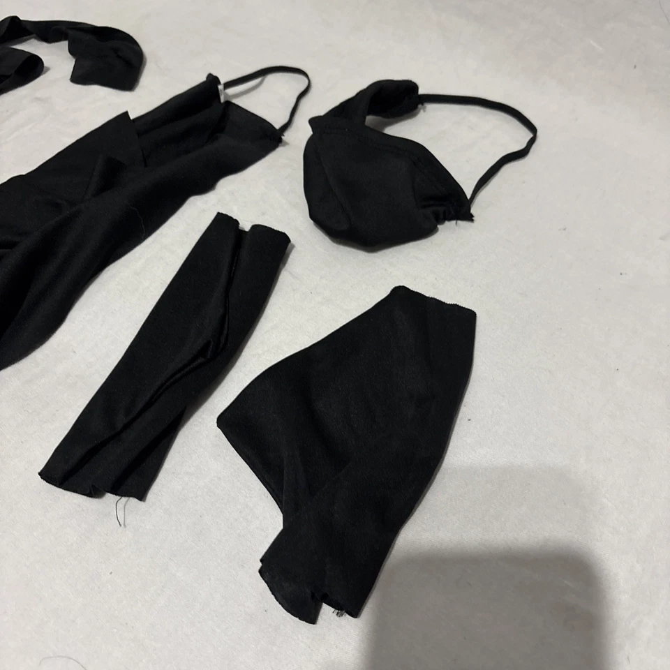 Disfraz Ninja Dragón Negro Adulto Talla Estándar Halloween Foto 3 de 4